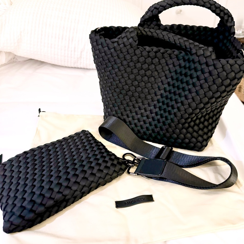 Naghedi St. Barts Tote Mini in Black
